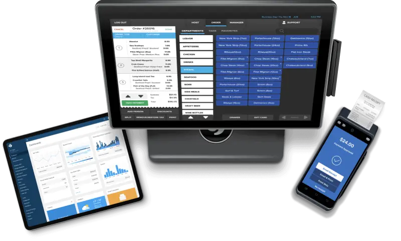 streamline restaurant operations, SkyTab à la Carte support, integrated POS solutions, SkyTab training and setup, restaurant management tools